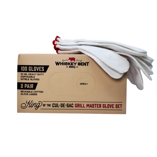 Whiskey Bent BBQ Grill Master Glove Set (Set Of 8)