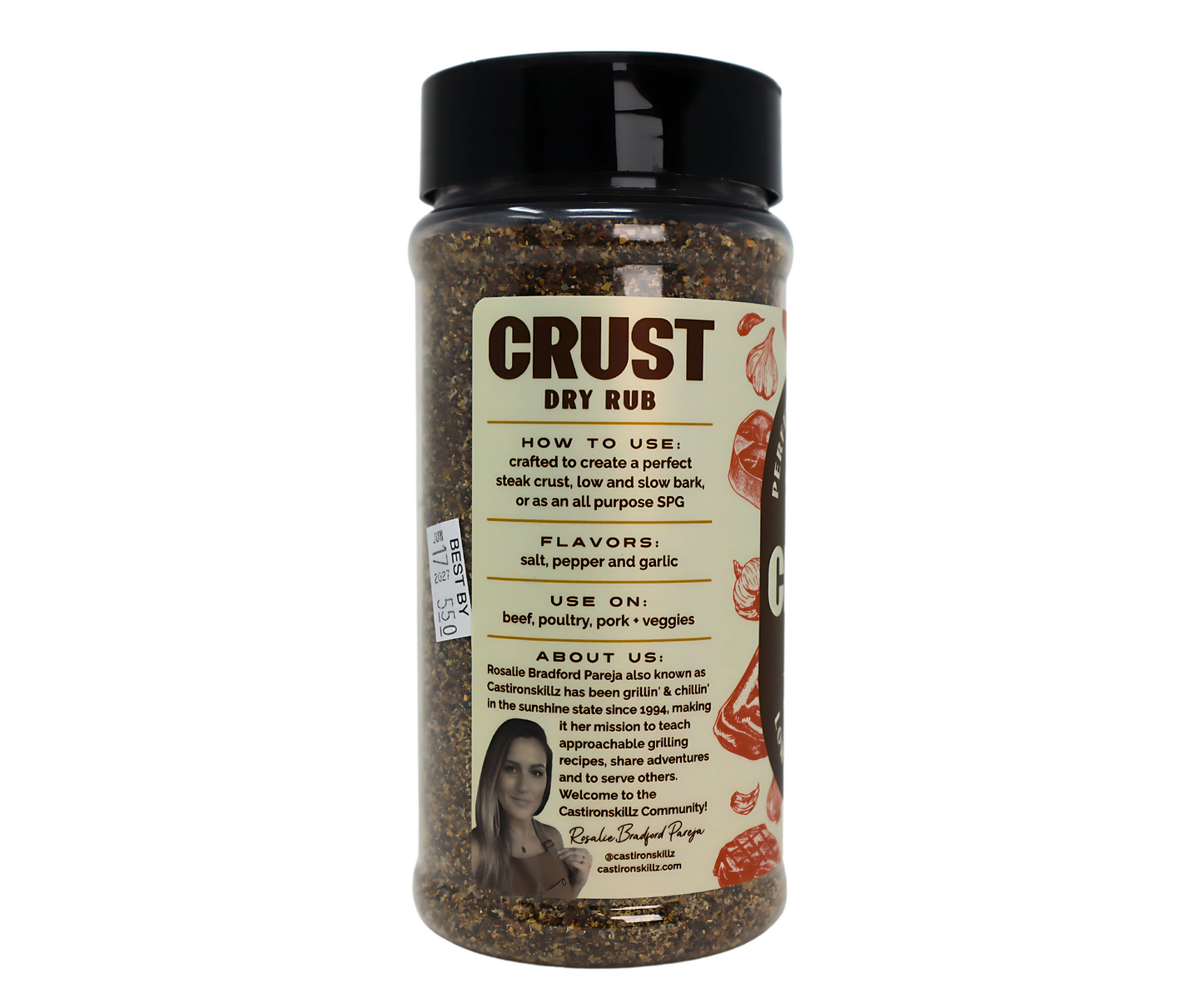 Castiron Skillz - Crust Dry Rub (Case Of 6)